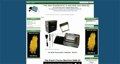 Desktop Screenshot of powermatic2.com