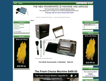 Tablet Screenshot of powermatic2.com